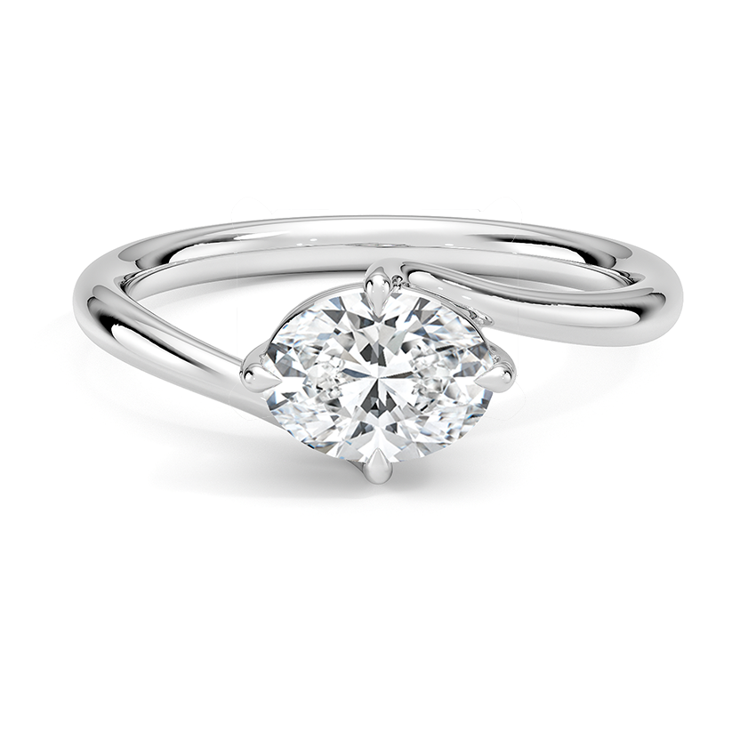 East-West Atelier Diamond Ring