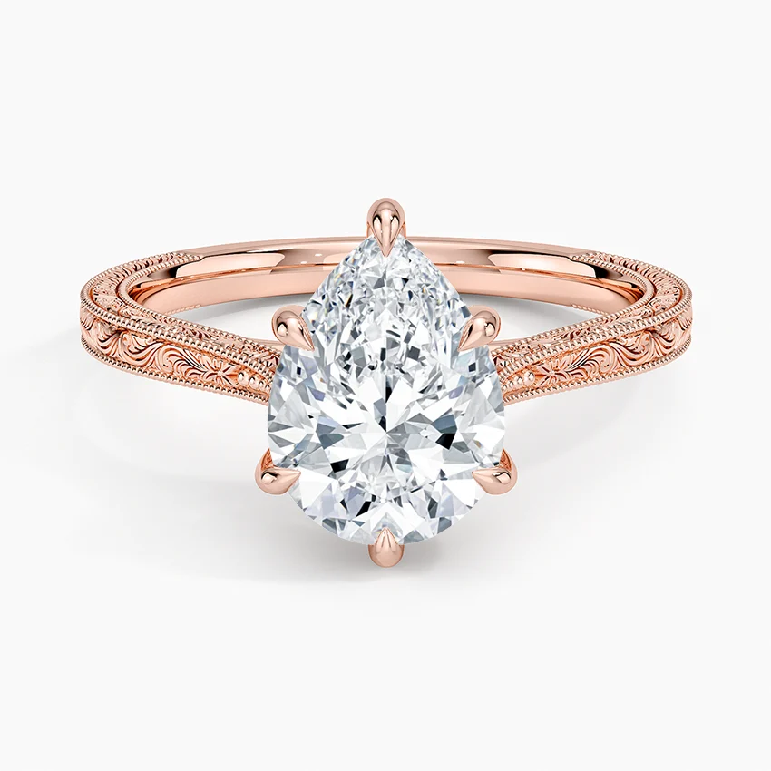 Elsie Engraved Ring
