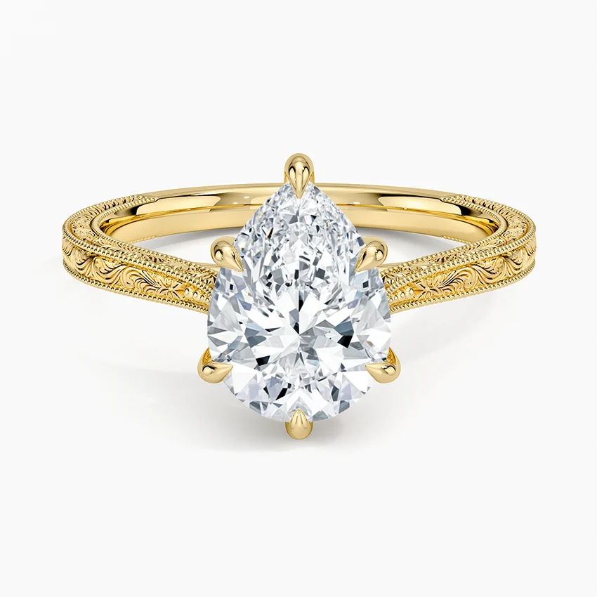 Elsie Engraved Ring