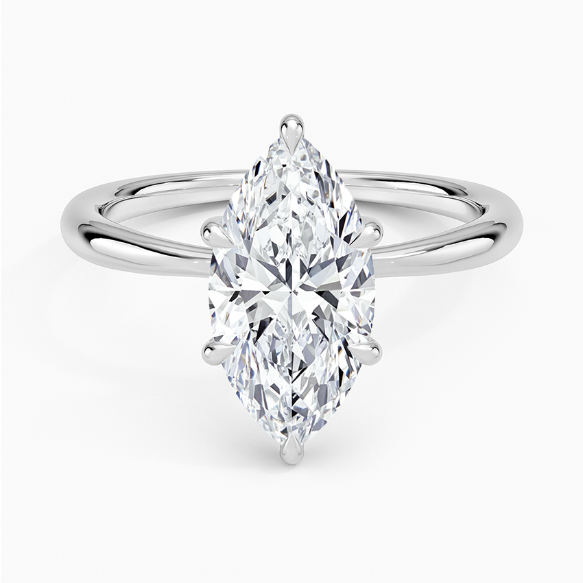 Freesia 2mm Solitaire Ring