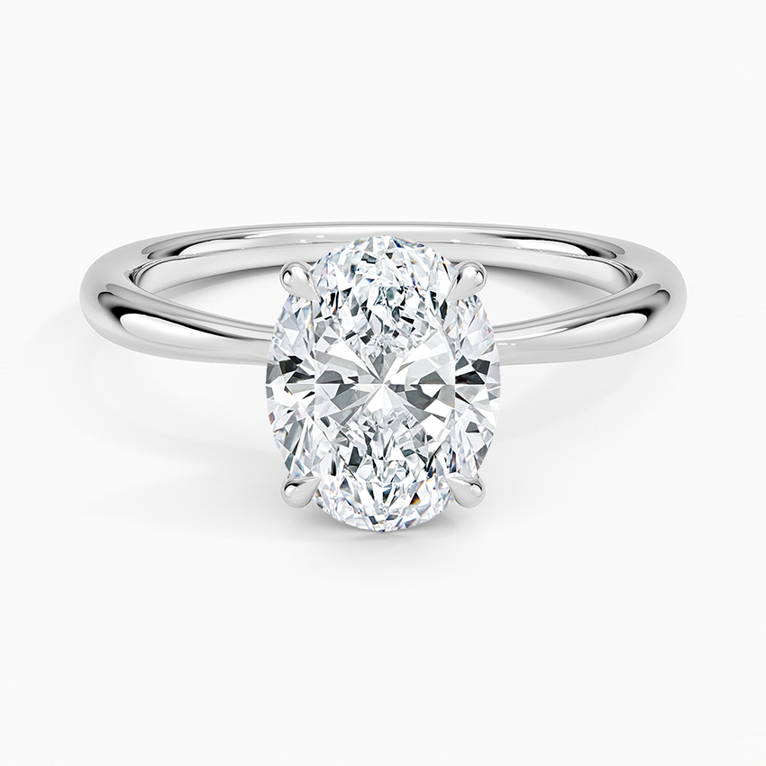 Freesia 2mm Solitaire Ring