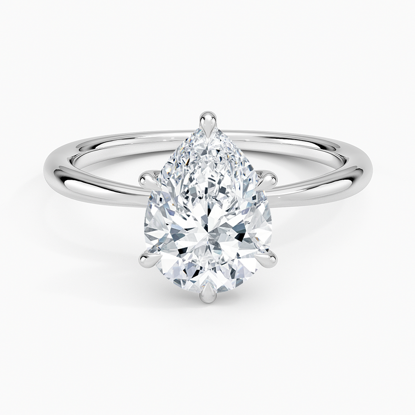 Freesia 2mm Solitaire Ring