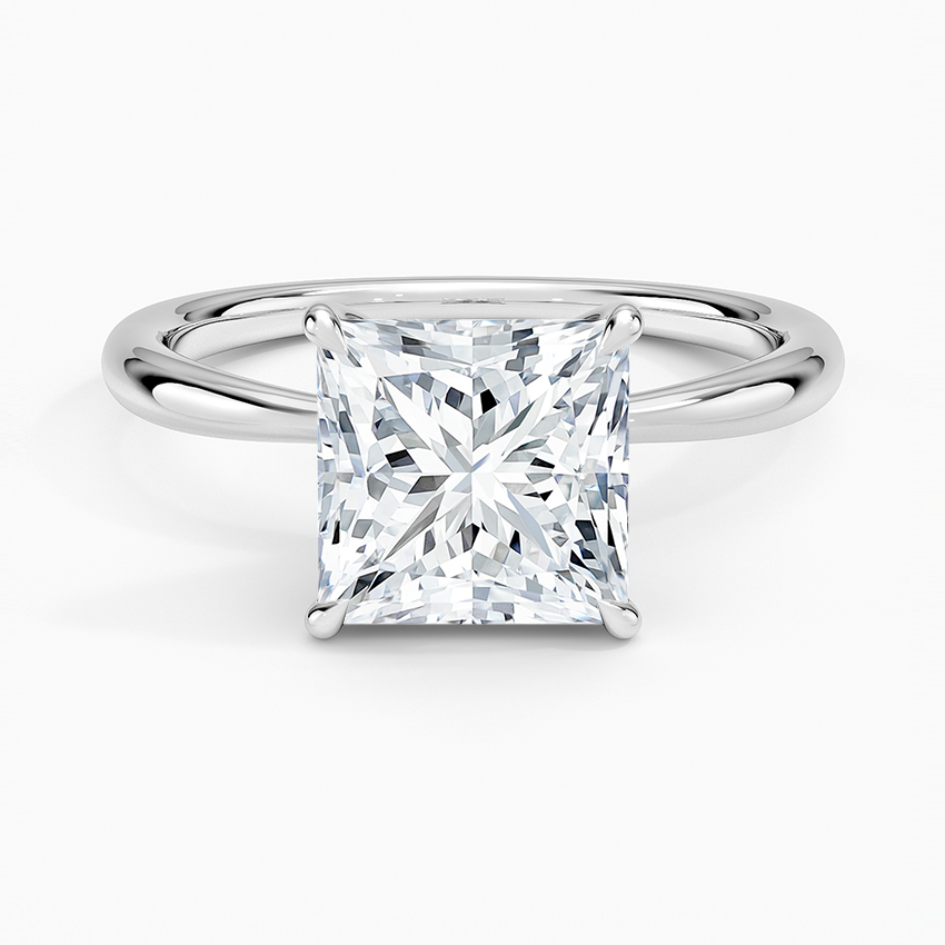 Freesia 2mm Solitaire Ring