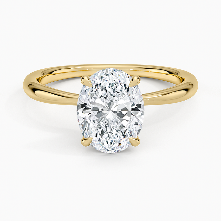 Freesia 2mm Solitaire Ring