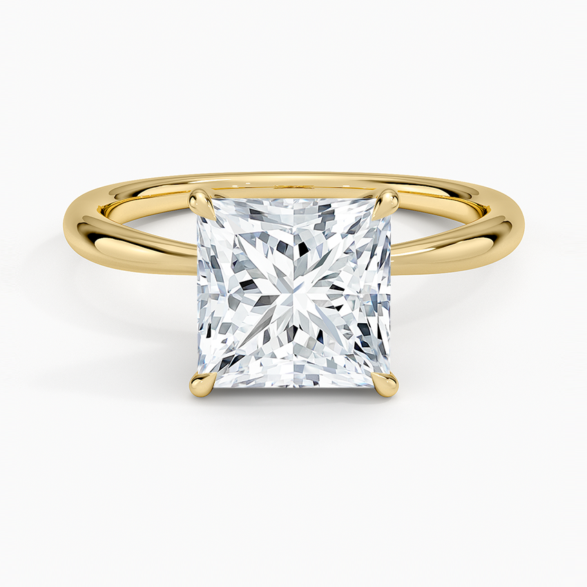 Freesia 2mm Solitaire Ring