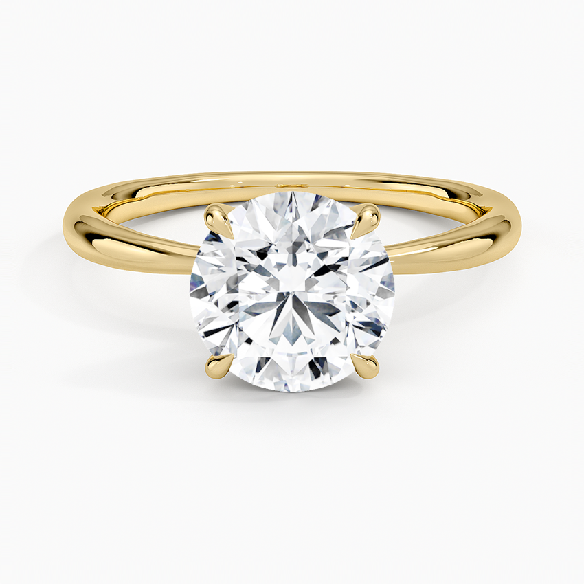 Freesia 2mm Solitaire Ring
