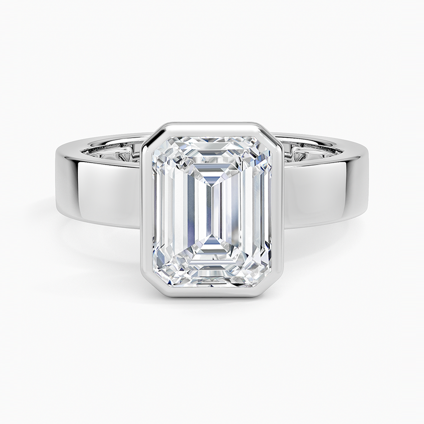 Peyton Bezel Diamond Solitaire Ring