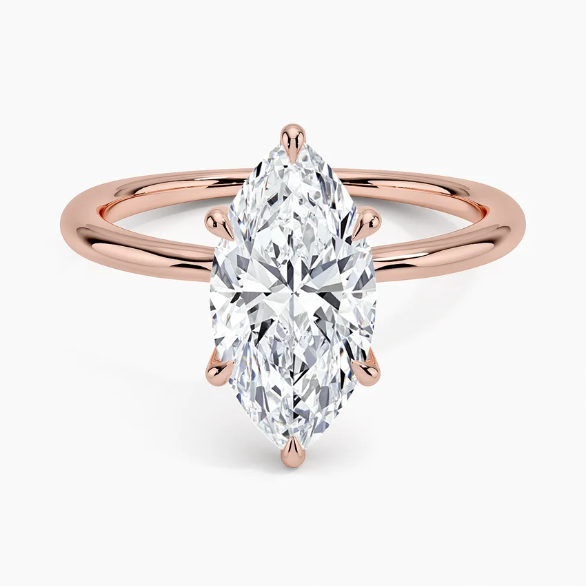 Freesia Six-Prong Solitaire Ring