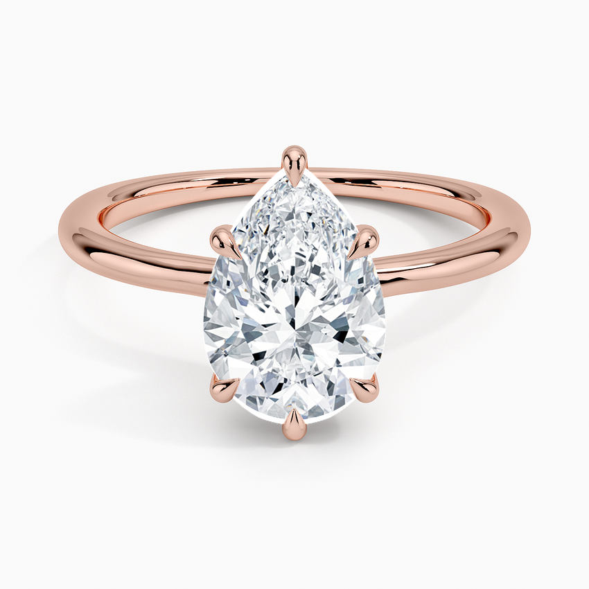 Freesia Six-Prong Solitaire Ring