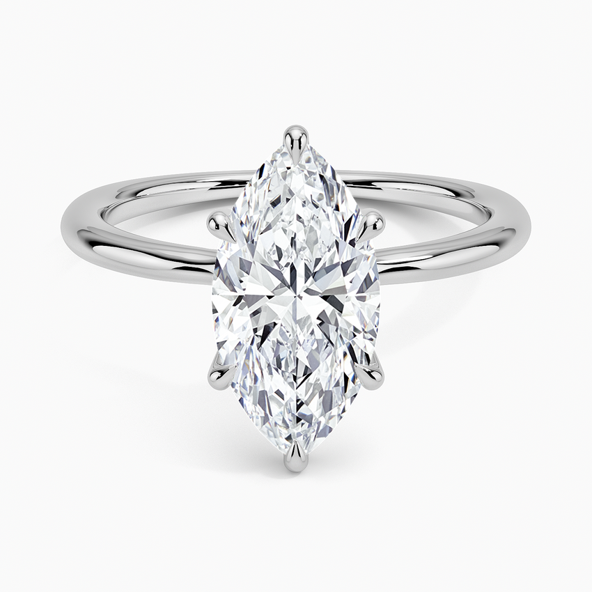 Freesia Six-Prong Solitaire Ring