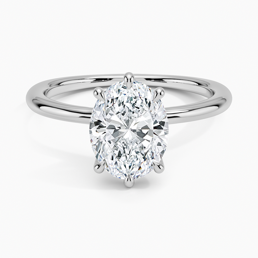 Freesia Six-Prong Solitaire Ring