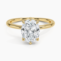 Freesia Six-Prong Solitaire Ring