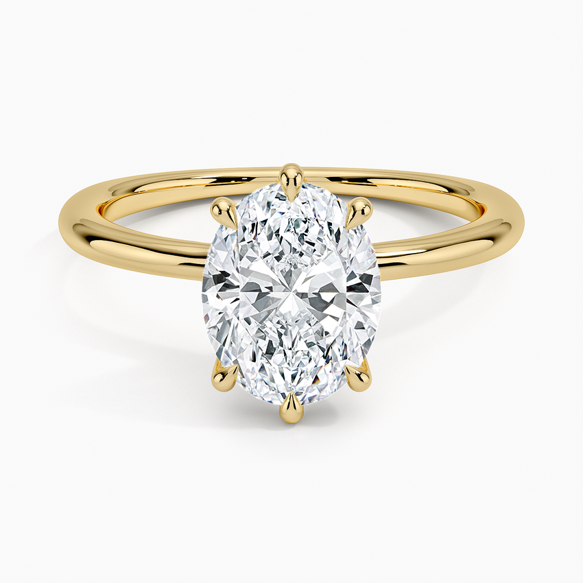Freesia Six-Prong Solitaire Ring