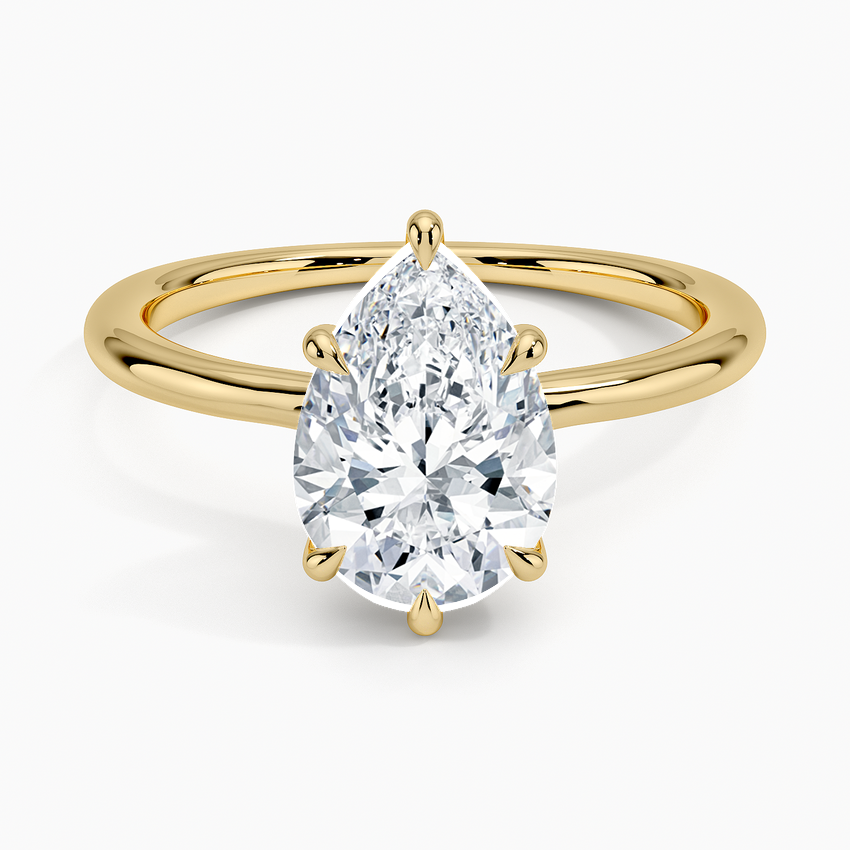 Freesia Six-Prong Solitaire Ring