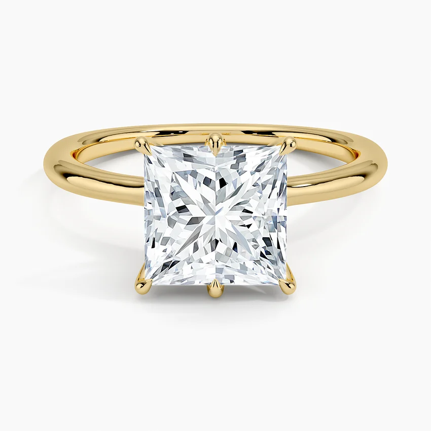 Freesia Six-Prong Solitaire Ring