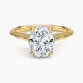 Piper Knife Edge Solitaire Ring