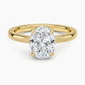 Dara Low-Profile Solitaire Ring