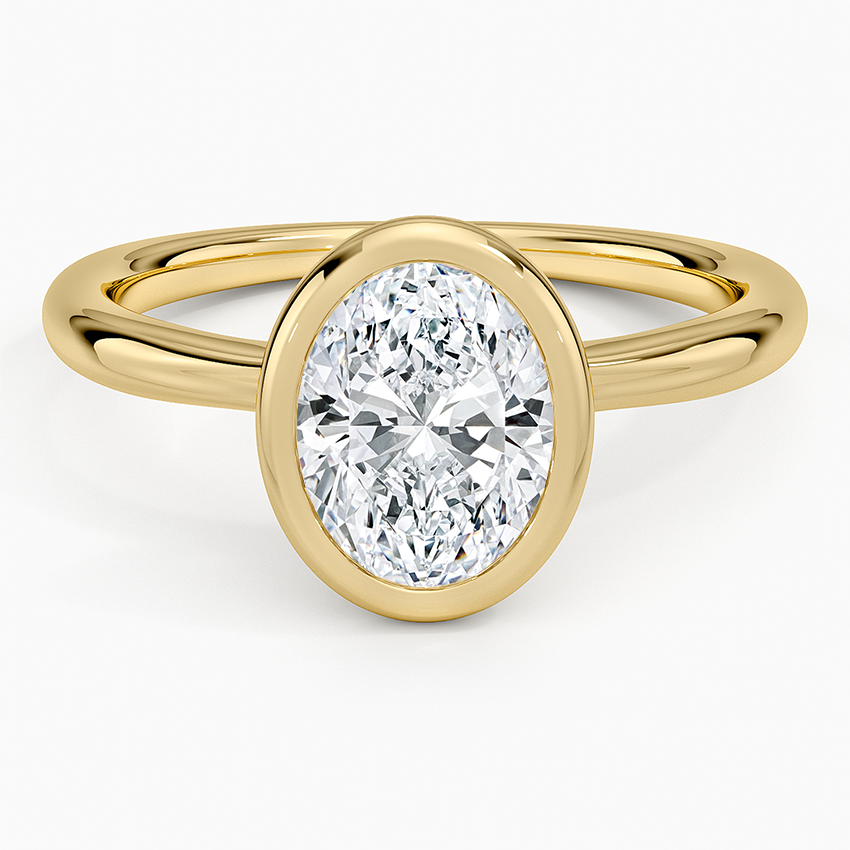 Freesia Bezel Solitaire Ring
