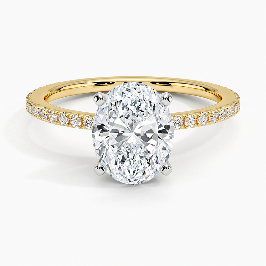 Ballad Three-Quarter Coverage Diamond Ring (1/4 ct. tw.)