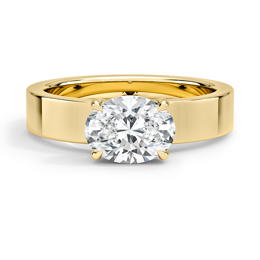 Peyton East-West Solitaire Ring