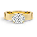 Peyton East-West Solitaire Ring
