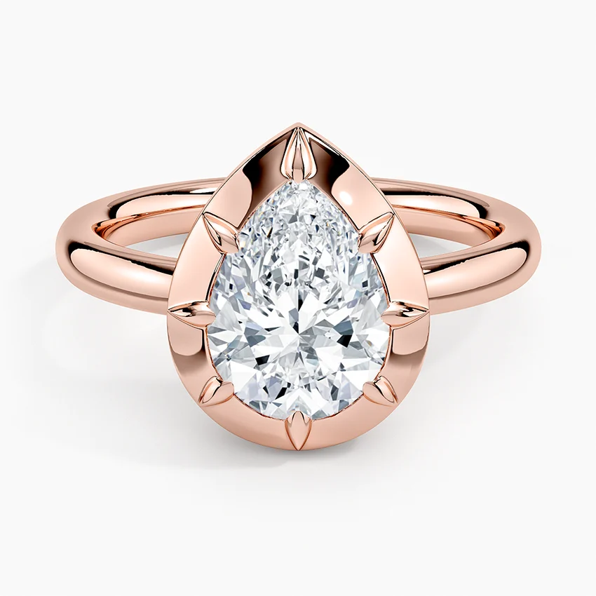 Harper Bezel Prong Solitaire Ring