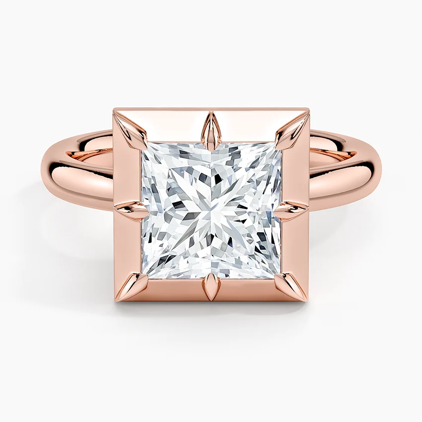 Harper Bezel Prong Solitaire Ring