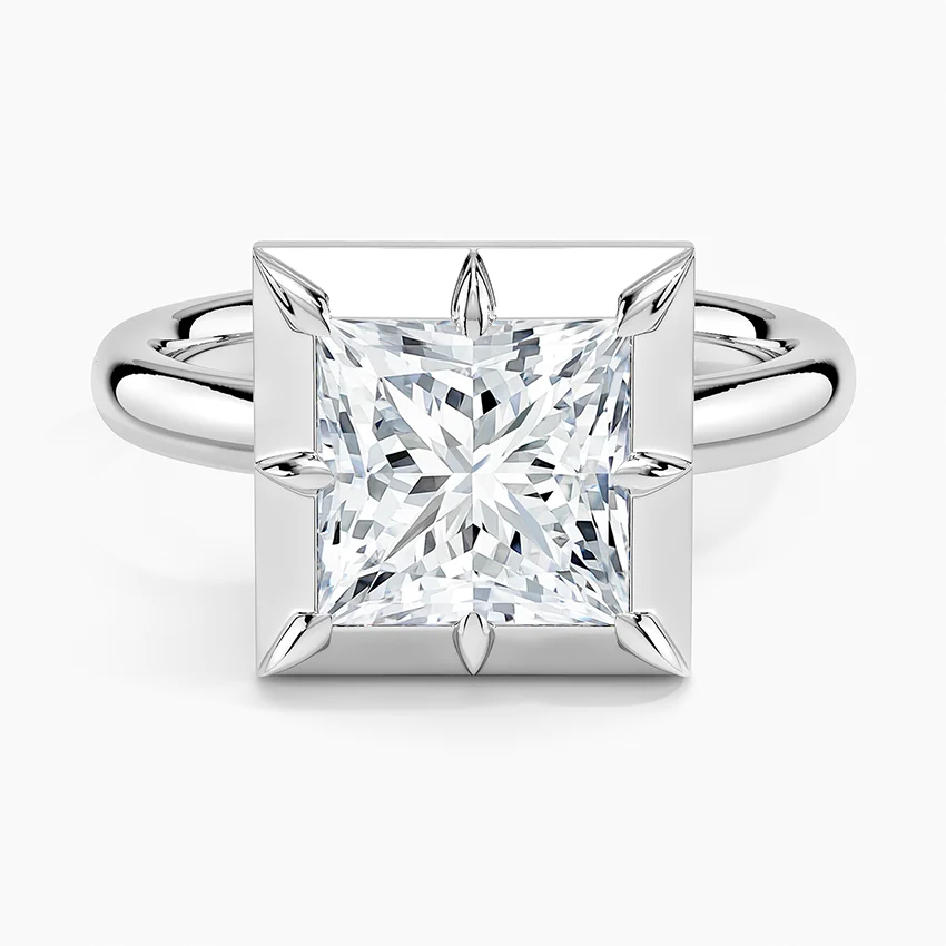 Harper Bezel Prong Solitaire Ring