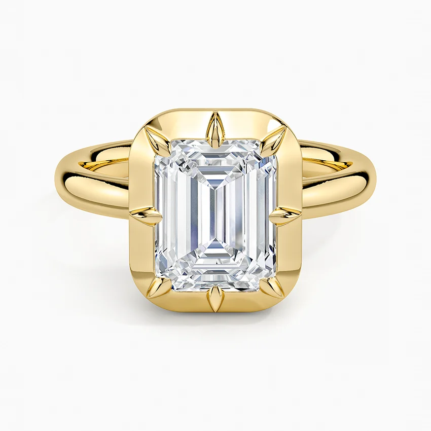 Harper Bezel Prong Solitaire Ring