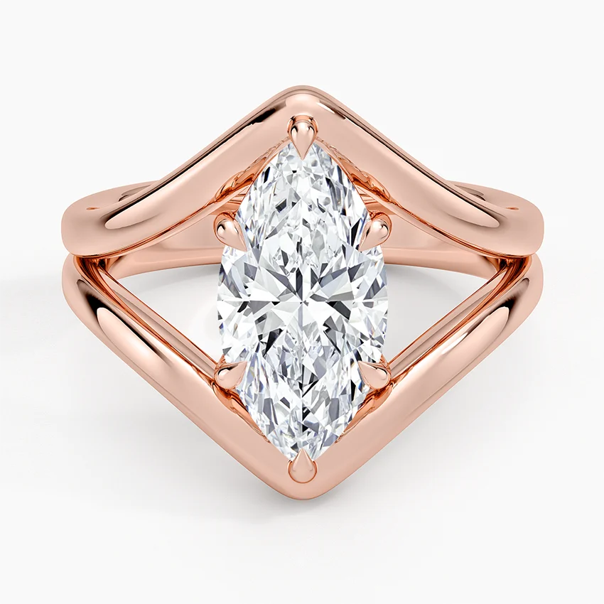 Frame Solitaire Ring