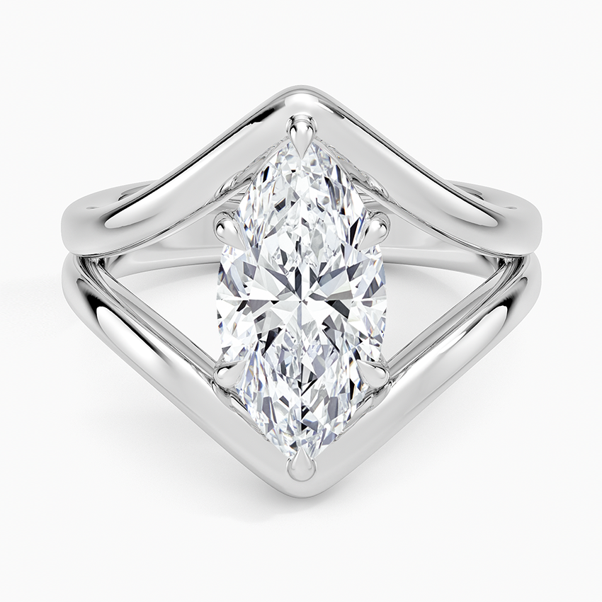 Frame Solitaire Ring