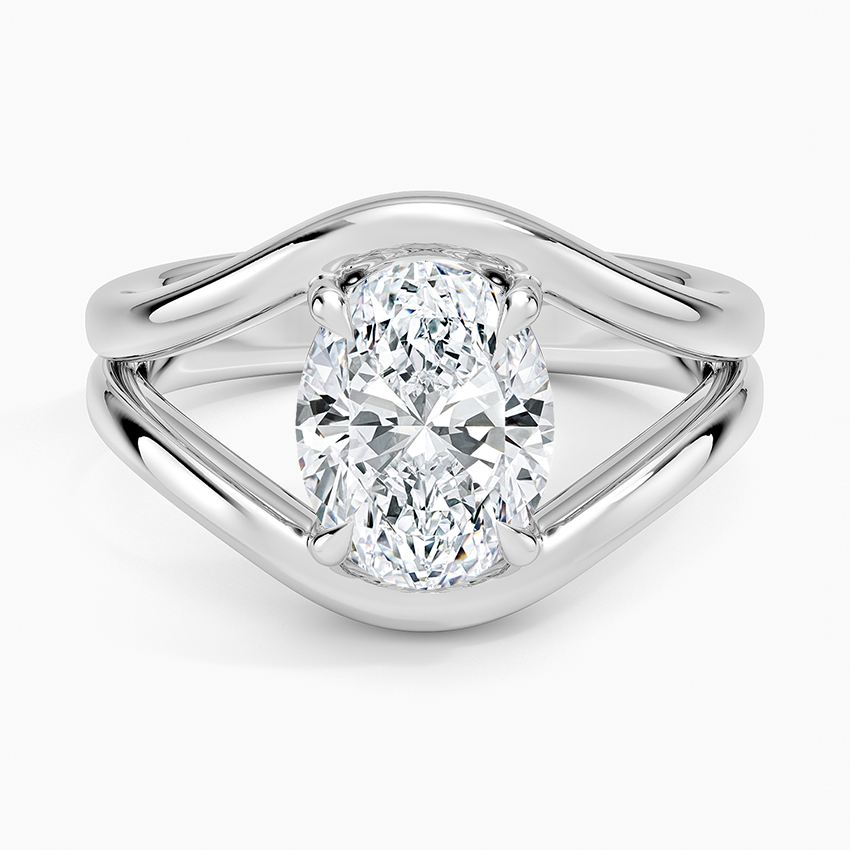 Frame Solitaire Ring