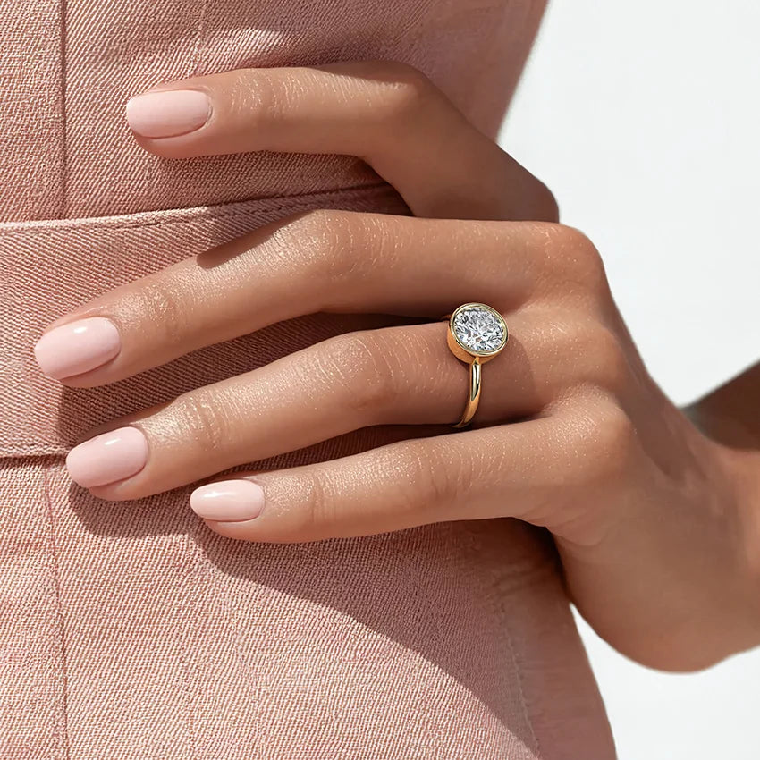 Sylvie Perfect Fit Bezel Solitaire Ring