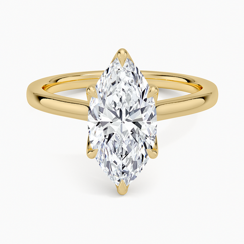 Elodie Cathedral Solitaire Ring