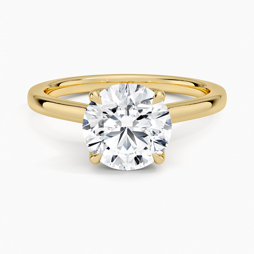 Elodie Cathedral Solitaire Ring