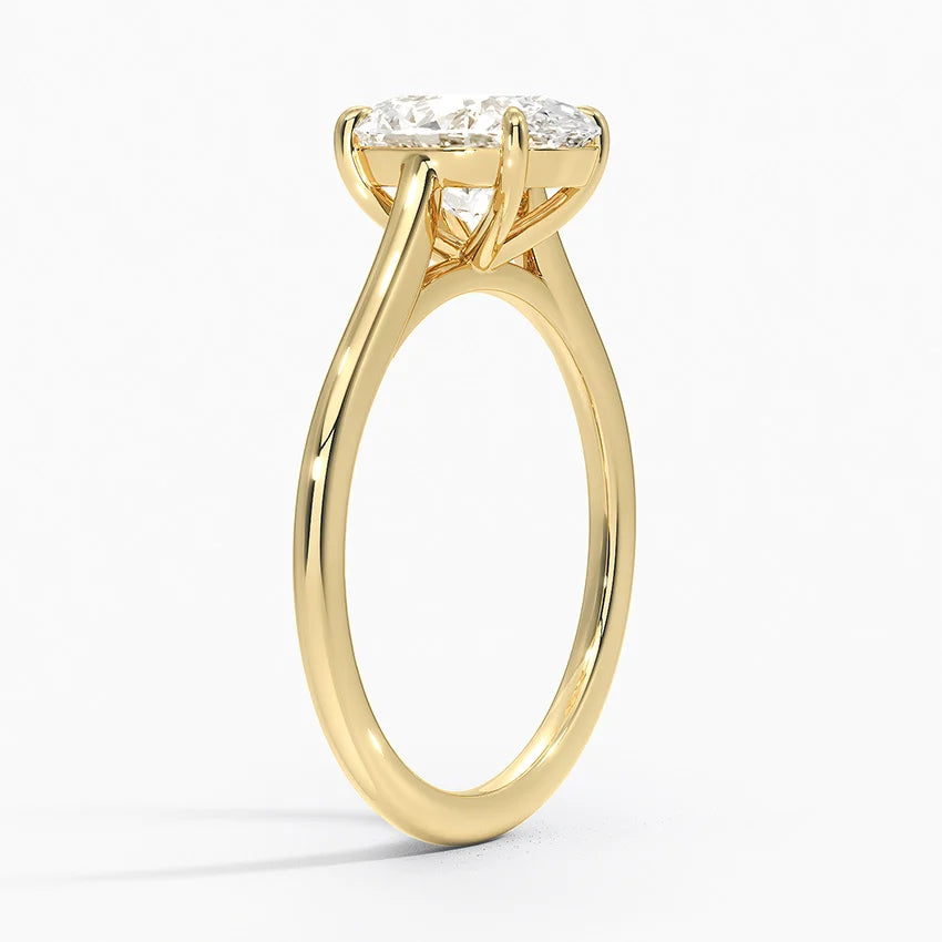 1.4mm Provence Solitaire Ring