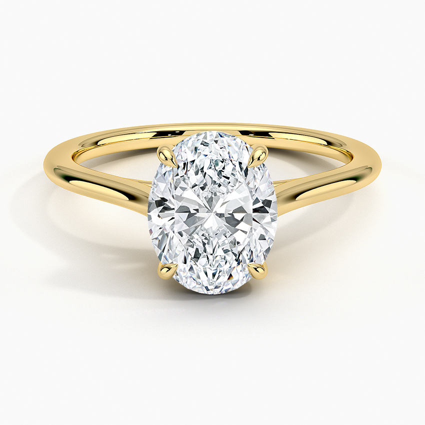 1.4mm Provence Solitaire Ring