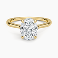 Freesia Cathedral Solitaire Ring