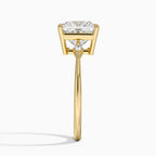 Petite Cometa Three Stone Diamond Ring