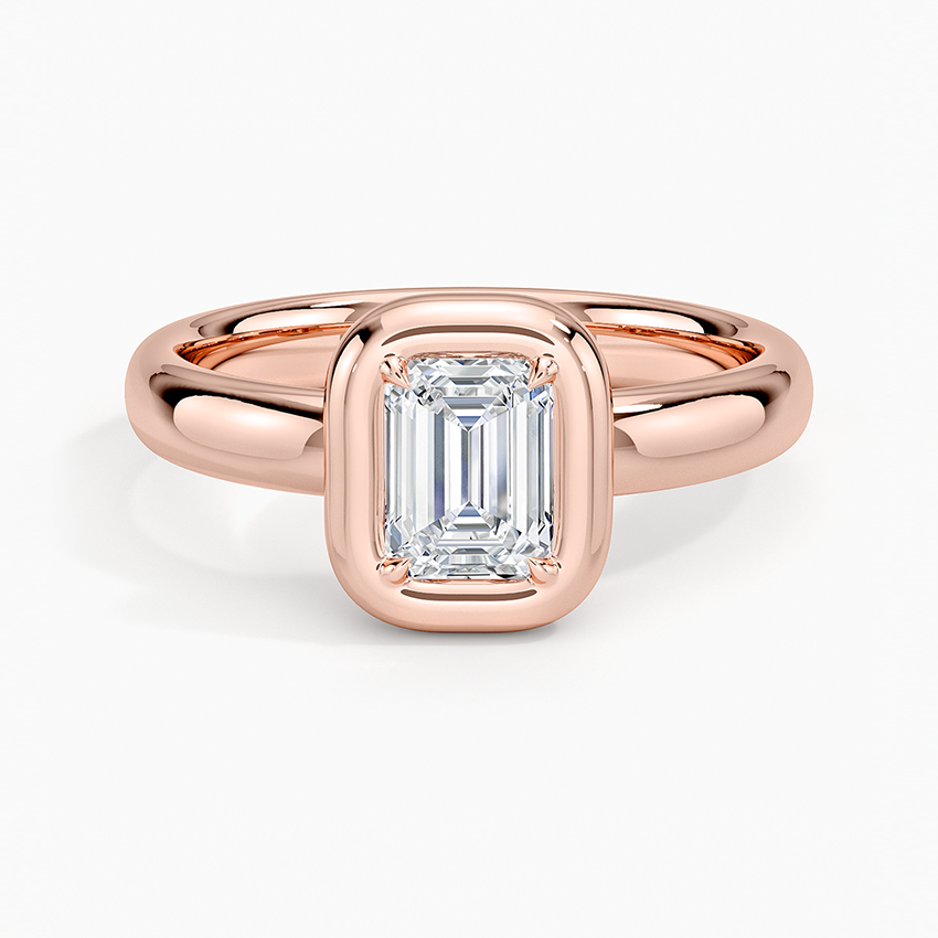Andrea Bezel Prong Ring