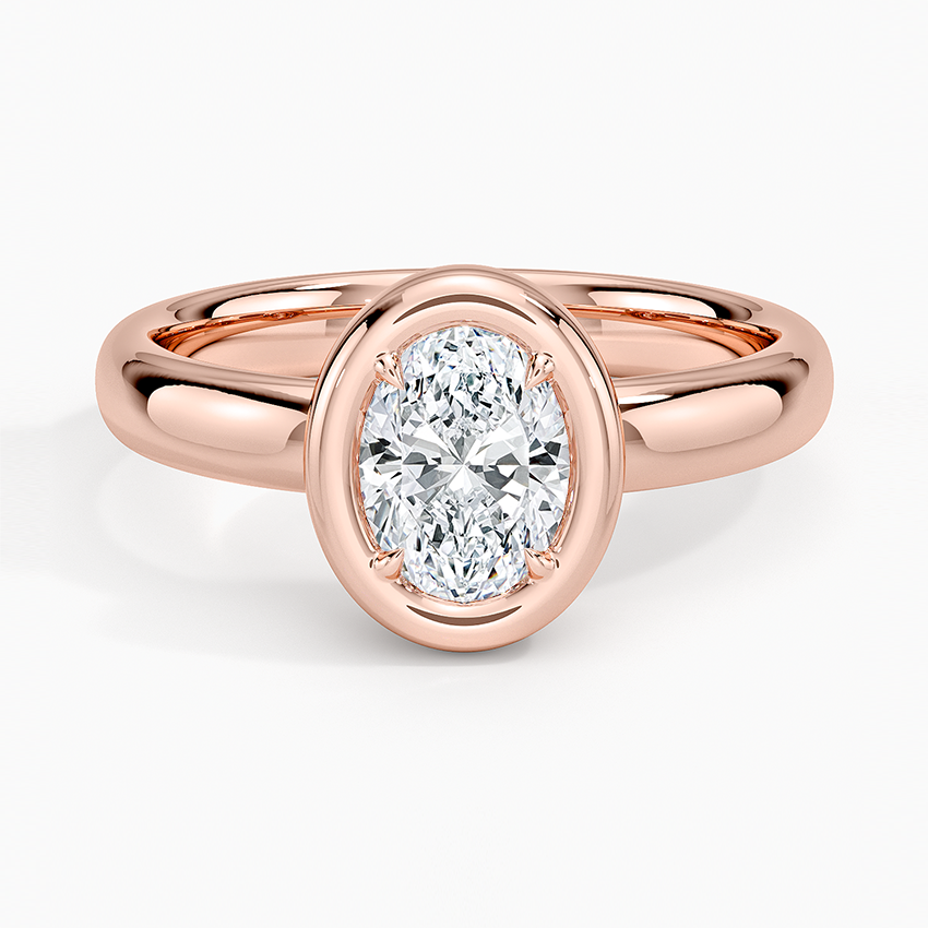 Andrea Bezel Prong Ring