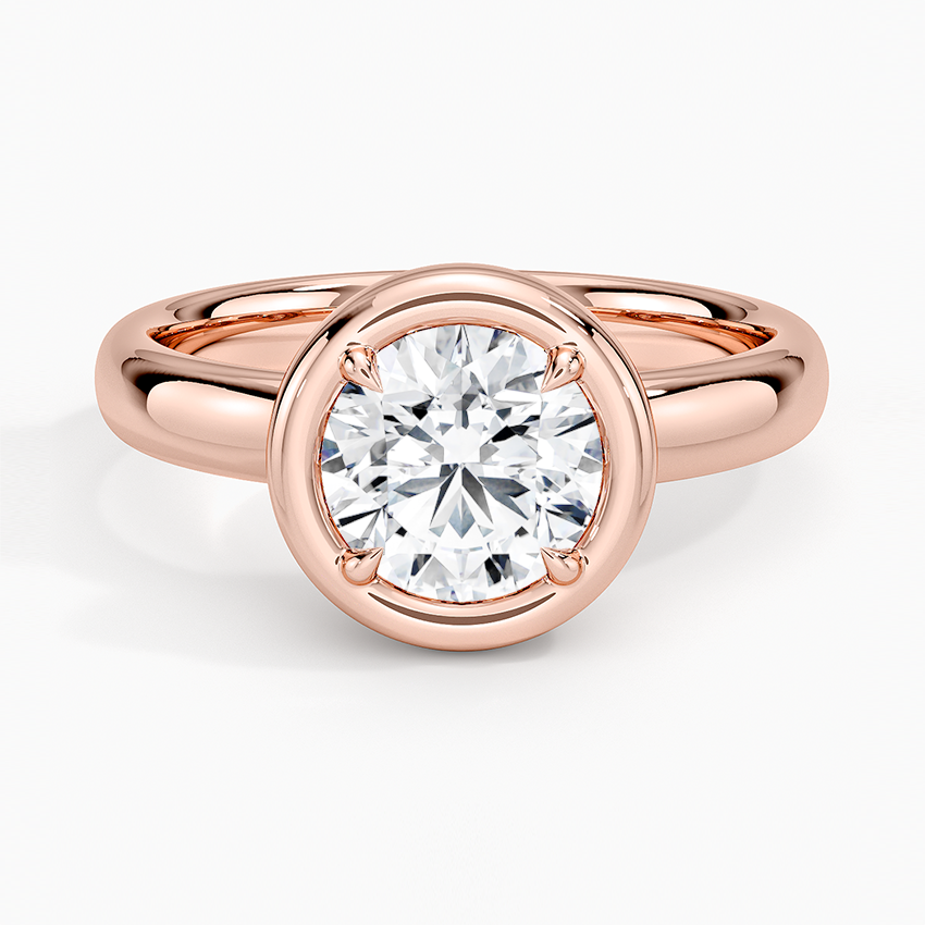 Andrea Bezel Prong Ring