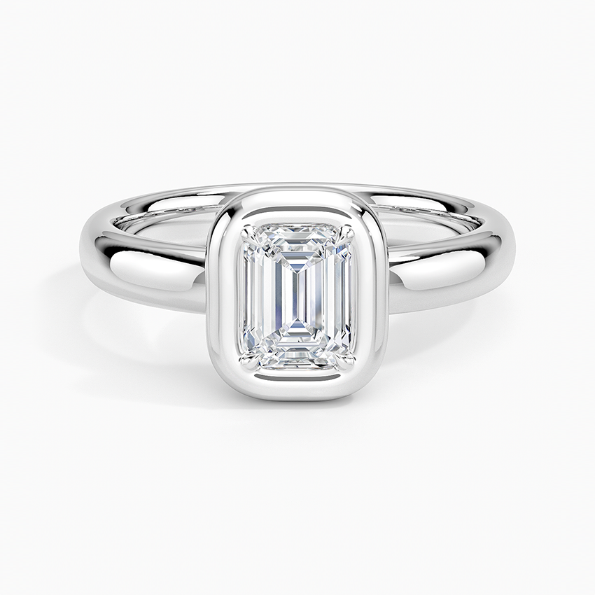 Andrea Bezel Prong Ring