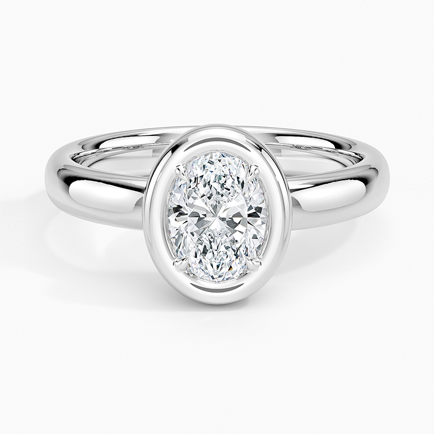 Andrea Bezel Prong Ring