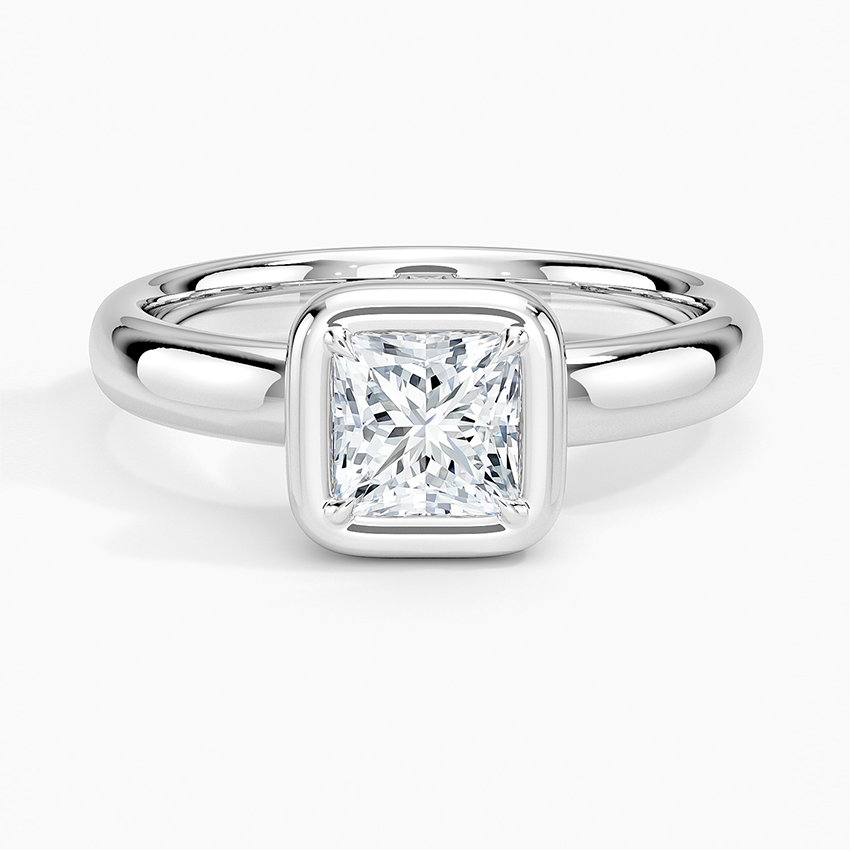 Andrea Bezel Prong Ring