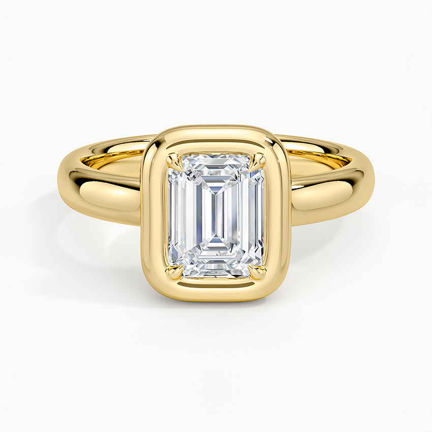 Andrea Bezel Prong Ring
