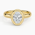 Andrea Bezel Prong Ring