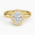 Andrea Bezel Prong Ring