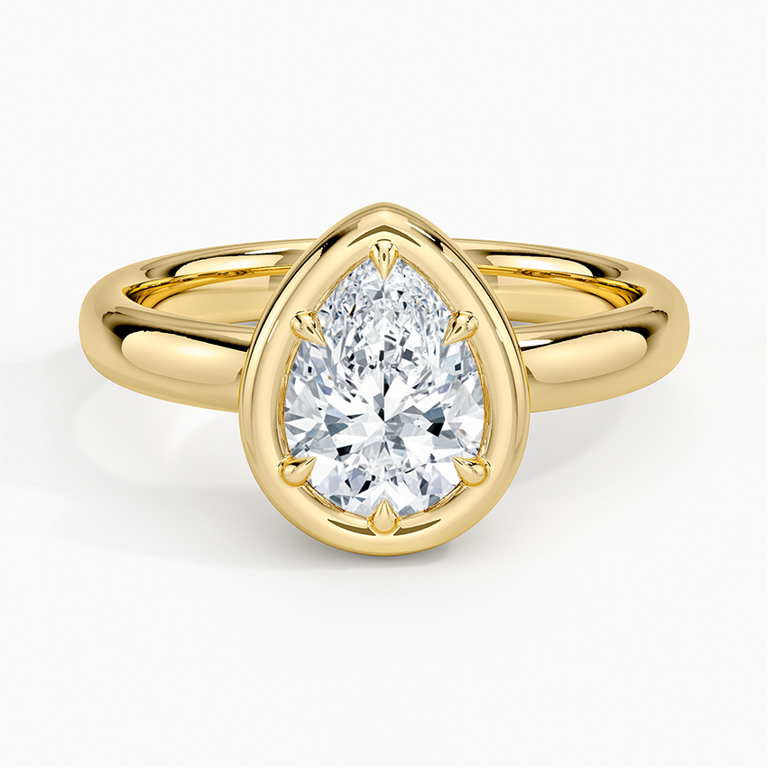 Andrea Bezel Prong Ring