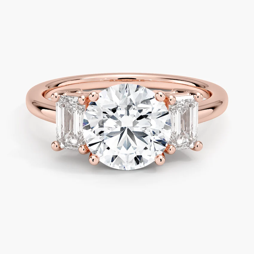 Luxe Rhiannon Three Stone Diamond Ring